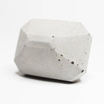 Concrete Cabinet Knob in the shape of a Rectangular Diamond. Natural or choose colour