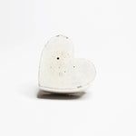 Concrete Heart Cabinet Knob or Wall Hook Natural Grey or White Gloss