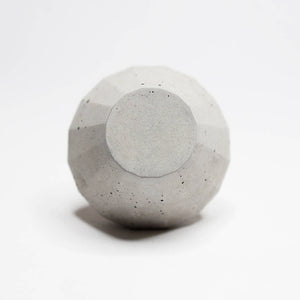 Concrete Round Frustum Cabinet Knob or Wall Hook Natural Grey or White Gloss