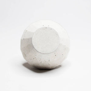 Concrete Round Frustum Cabinet Knob or Wall Hook Natural Grey or White Gloss