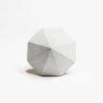 Concrete Pyramid Diamond Cabinet Knob or Wall Hook Natural or choose colour