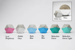 Concrete Small Diamond Cabinet Knob or Wall Hook Natural or choose colour