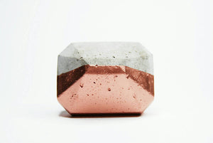 Concrete Wall Hook in the shape of a Rectangular Diamond. Natural or choose colour