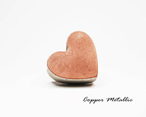 Concrete Heart Wall Hook.  Natural or a variety of styles & colours