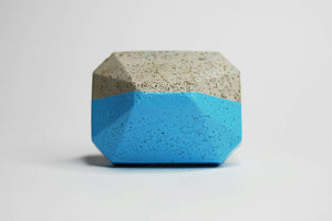 Concrete Wall Hook in the shape of a Rectangular Diamond. Natural or choose colour