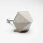 Concrete Small Diamond Cabinet Knob - SALE