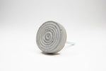 Round / Spiral Wall Hook from Concrete. Natural Grey or a variety of colours.