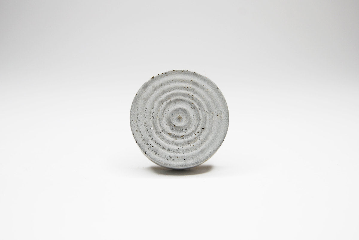 Round / Spiral Wall Hook from Concrete. Natural Grey or a variety of colours.