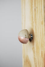 Concrete Cabinet Knob - Semi-Sphere / Hemisphere. Natural Grey or a variety of colours