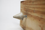 Funky Cabinet Knob - Concrete "Inverted" Cone. Natural Grey or a variety of colours