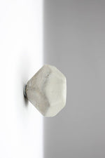 Concrete Cabinet Knob - Geometric Shape. Natural Grey or a variety of colours