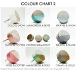 Concrete Small Diamond Cabinet Knob or Wall Hook Natural or choose colour